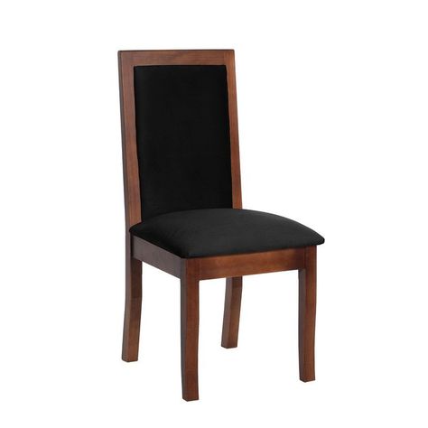 Silla Girona Tela Velvet Negro-1