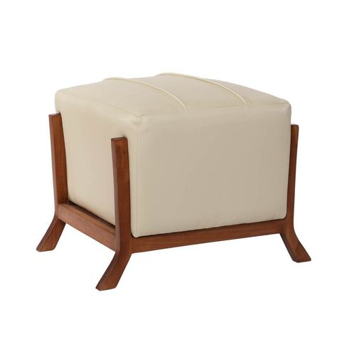 Pouf Marsella Pu Beige-0