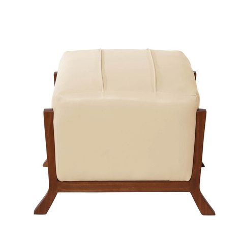Pouf Marsella Pu Beige-1