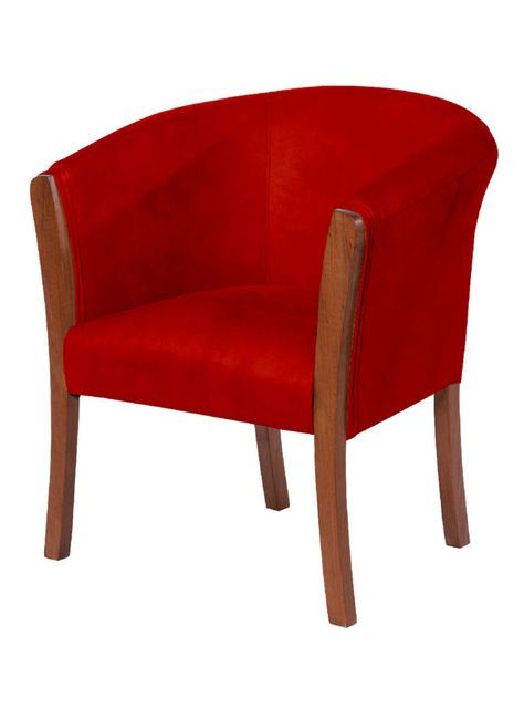Sitial Dortmund  Cuero Kentucky Rojo-1