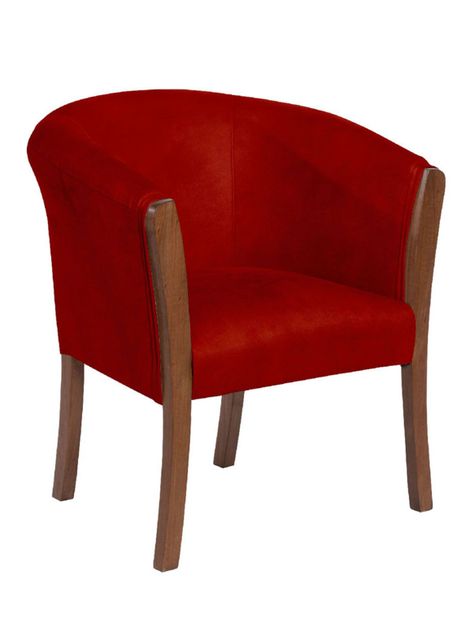 Sitial Dortmund  Cuero Kentucky Rojo-2