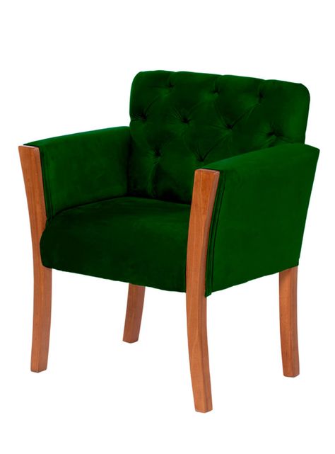 Sitial Kiel Tela Velvet Verde-1