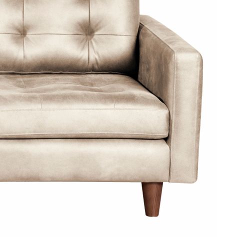 Sofa Seccional Izquierdo Napoles Cuero Kentucky Beige-4