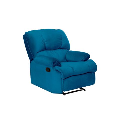 BERGERE PERUGIA RECLINABLE TELA VELVET AZUL PETROLEO-0