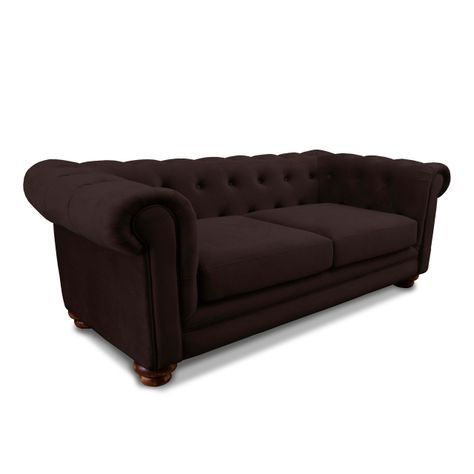 SOFA FLORENCIA 3C TELA VELVET CHOCOLATE-1