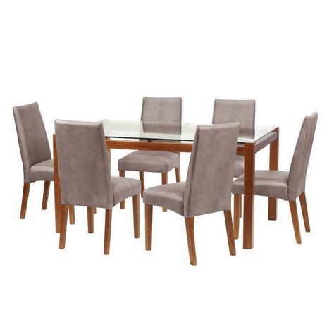 Juego De Comedor Barcelona 1600X1000 S/Cadiz Cuero Gris-0
