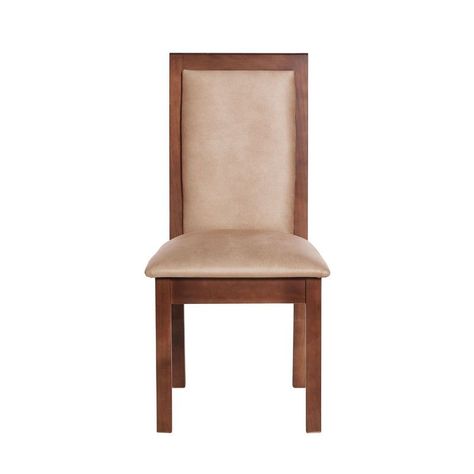 Juego De Comedor Merida 6 Sillas Girona Cuero Kentucky  Beige-3