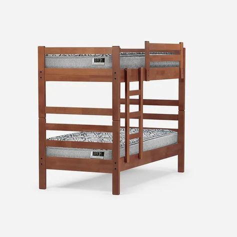 Camarote Desmontable Zen + Colchon Urban 1 Plaza Madera-0