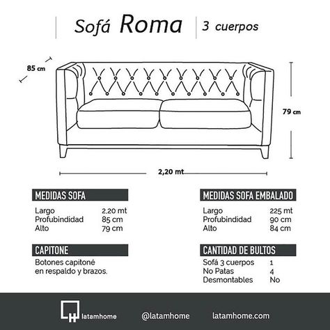 Sofá Roma 3 Cuerpos Capitoné Tela Velvet Verde-5