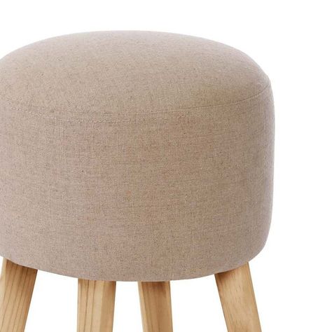 Pouf Nantes Lino Natural-1