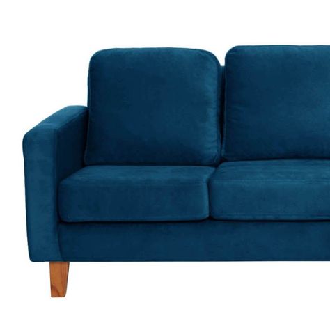 SOFA VENECIA 3C TELA VELVET AZUL PETROLEO-2
