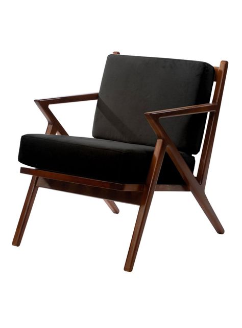 Sitial Bremen  Tela Velvet Negro-2