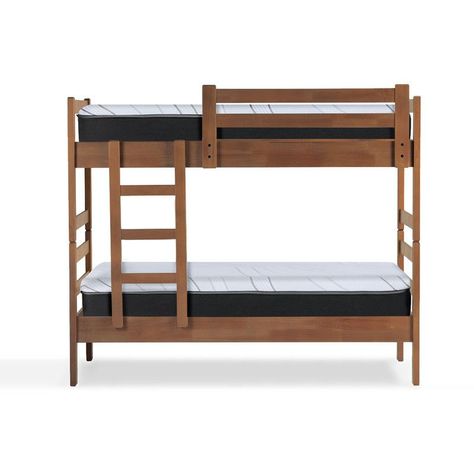 Camarote Desmontable Zen + Colchon Pro 1 Plaza Madera-2