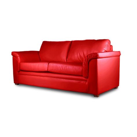 SOFA ANCONA 3C PU GRANO ROJO-1
