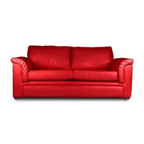SOFA ANCONA 3C PU GRANO ROJO-0