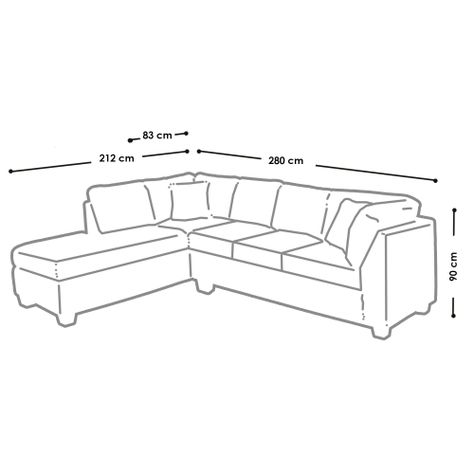 SECCIONAL PADUA IZQ PU GRANO BEIGE-4
