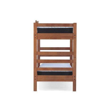 Camarote Zen Top Spring Visco Madera 1 Plaza Desmontable, Incluye 2 Colchones-3