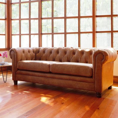 SOFA FLORENCIA 3C CUERO COLORADO CARAMELO-0