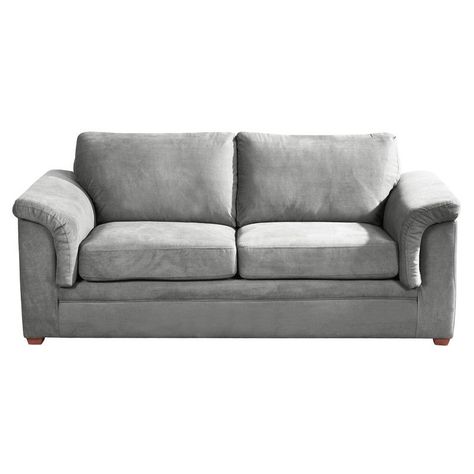 SOFA ANCONA 3C TELA  VELVET  GRIS-1
