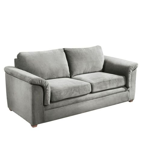 SOFA ANCONA 3C TELA  VELVET  GRIS-2