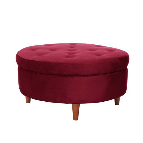 Pouf Paris Tela Velvet Burdeo-0