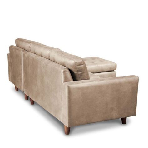 SOFA CHAISELONG DER NAPOLES CUERO KENTUCKY  BEIGE-2