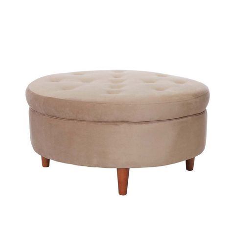 Pouf Paris Tela Velvet Beige-0