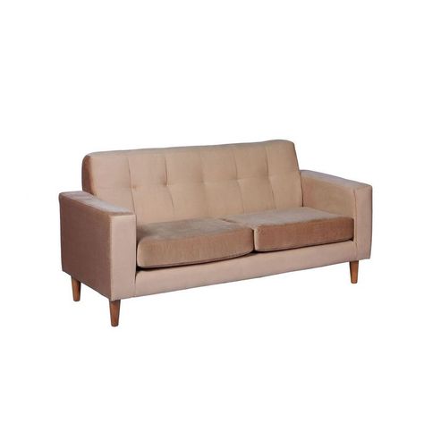 Sofa Salerno 2C Tela  Velvet  Beige-1