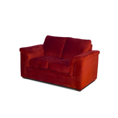 SOFA ANCONA 2C TELA  VELVET  BURDEO-1