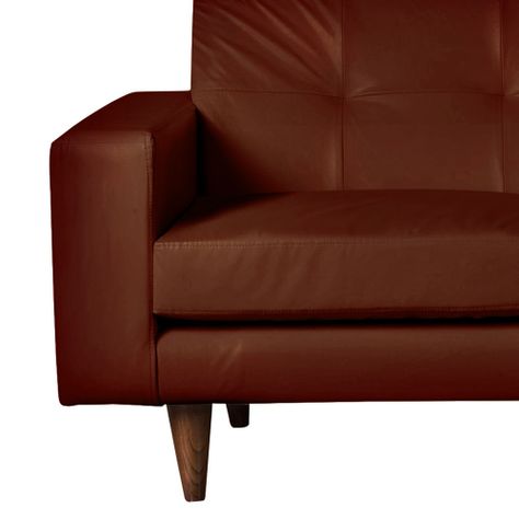 SOFA CHAISELONG DER SALERNO PU CHOCOLATE-2