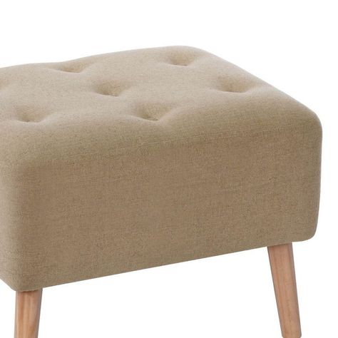 Pouf Lyon Lino Natural-1