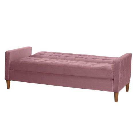 FUTON GENOVA  TELA VELVET PALO ROSA-3