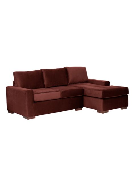 SECCIONAL DER LIVORNO TELA VELVET CHOCOLATE-1