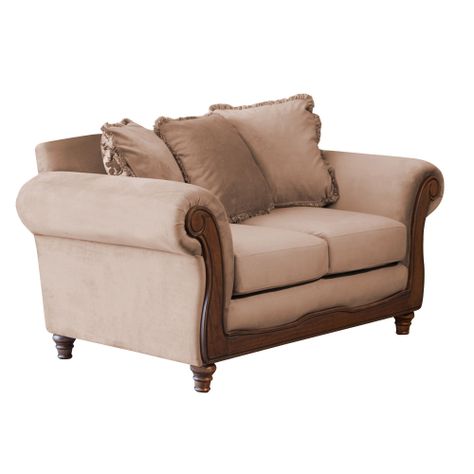 SOFA  RIMINI 2C TELA VELVET BEIGE-2