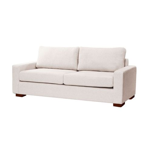 Sofa Cama Livorno 2Pl Lino Blanco-3
