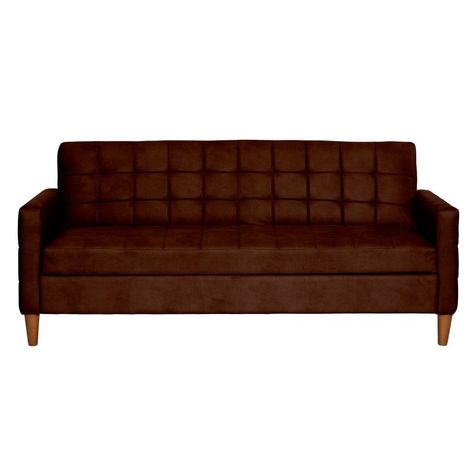 FUTON GENOVA  CUERO KENTUCKY CAFE MORO-0