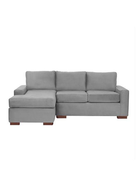 SECCIONAL IZQ LIVORNO TELA VELVET GRIS-0