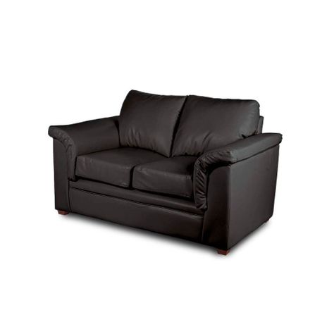 SOFA ANCONA 2C PU GRANO NEGRO-1