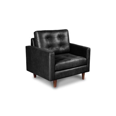 SOFA NAPOLES 1C CUERO KENTUCKY NEGRO-1
