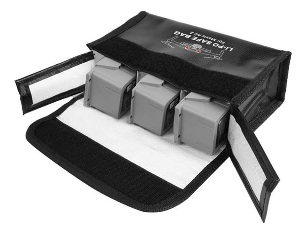 Bolsa De Seguridad Para Baterías Drone Dji Mavic Air 2 Y 2s-0