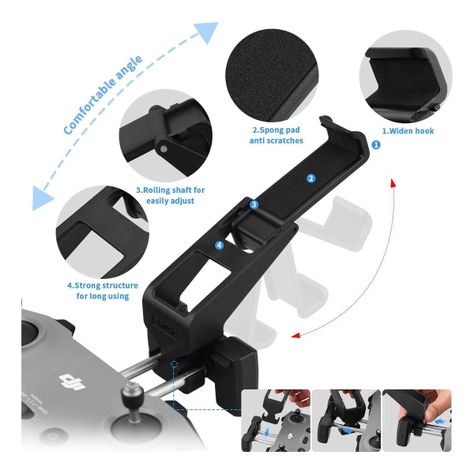 Soporte Tablet Drone Para Dji Mavic Air 2 2s Mini 2 Pro3-6