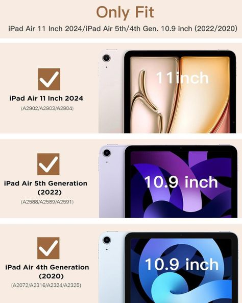 Carcasa Premium Leather Nillkin Para iPad Air 11 M2 (a2902)-1