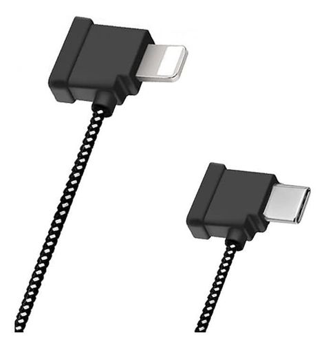 Cable Otg Tipo C A Lightning Para Dji Drone Rc Series Firme-0