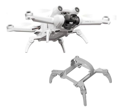 Tren De Aterrizaje Plegable Para Dron Dji Mini 3 Pro - Gris-0