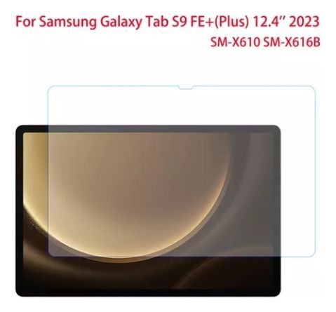 Carcasa Smart Cover + Lámina Para Galaxy Tab S9 Fe Plus 12,4-9