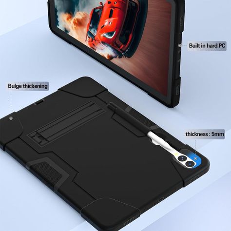 Carcasa Antigolpes + Lámina Para Galaxy Tab S9 Fe 10,9 X510-4