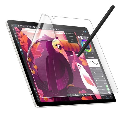 Carcasa Smart + Lámina Papel Para Galaxy Tab S9 Fe Plus 12,4-1