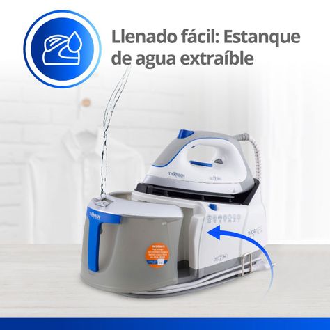Centro de Planchado 7 bares Thor SGX7 Autoclean -4