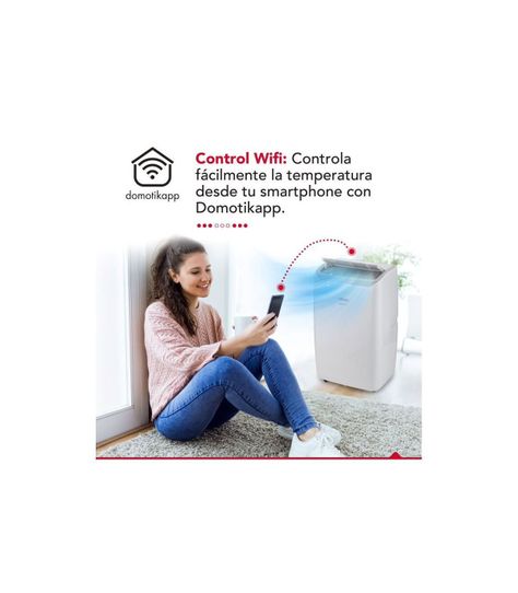 Aire Acondicionado Portatil Frio/Calor Thor Smart Pac 4En1 Wifi 9000 Btu-5