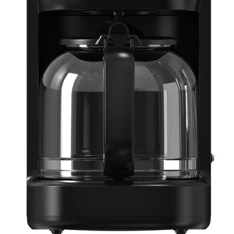Cafetera 12 tazas Thor Matt Black Coffe Maker-1